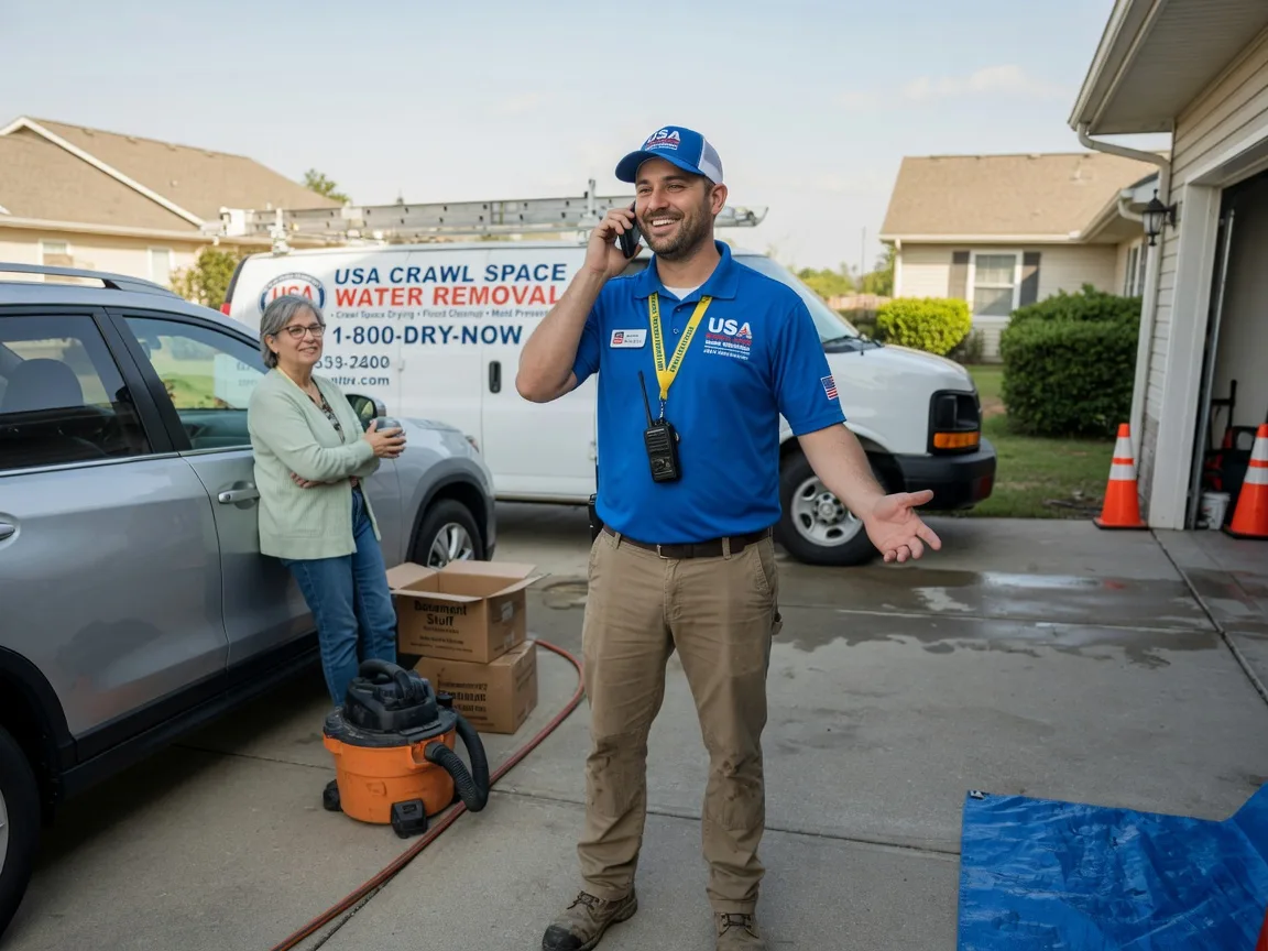 Crawl Space Water Removal Litchfield Park, AZ FAQs